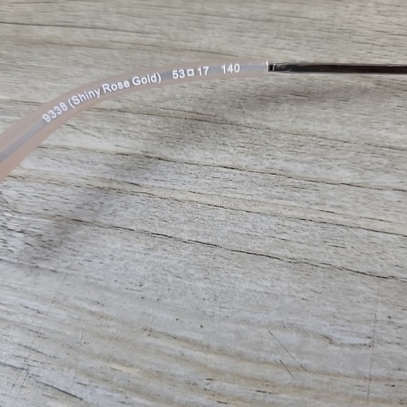 Coach HC 5107 Eyeglasses 9338 Shiny Rose Gold‎ Frames Only 53-17-140 Full Rim - Picture 7 of 16
